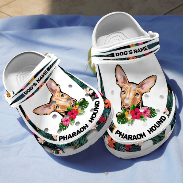 Merchidea Pharaoh Hound Dog Crocs Crocband Clogs Shoes Comfortable For Men Women and Kids