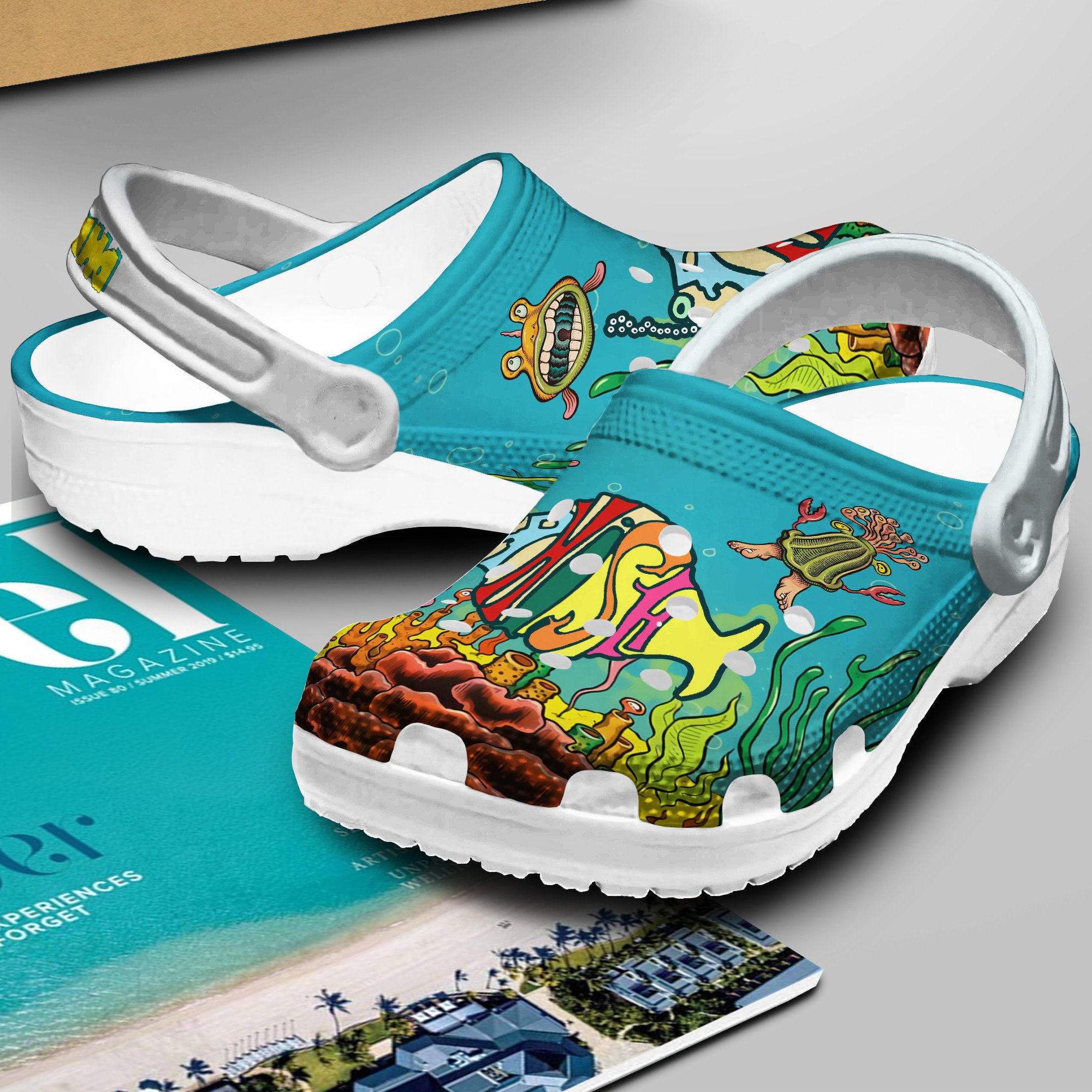 Merchidea Phish Music Crocs Crocband Clogs Shoes Comfortable For Men Women and Kids