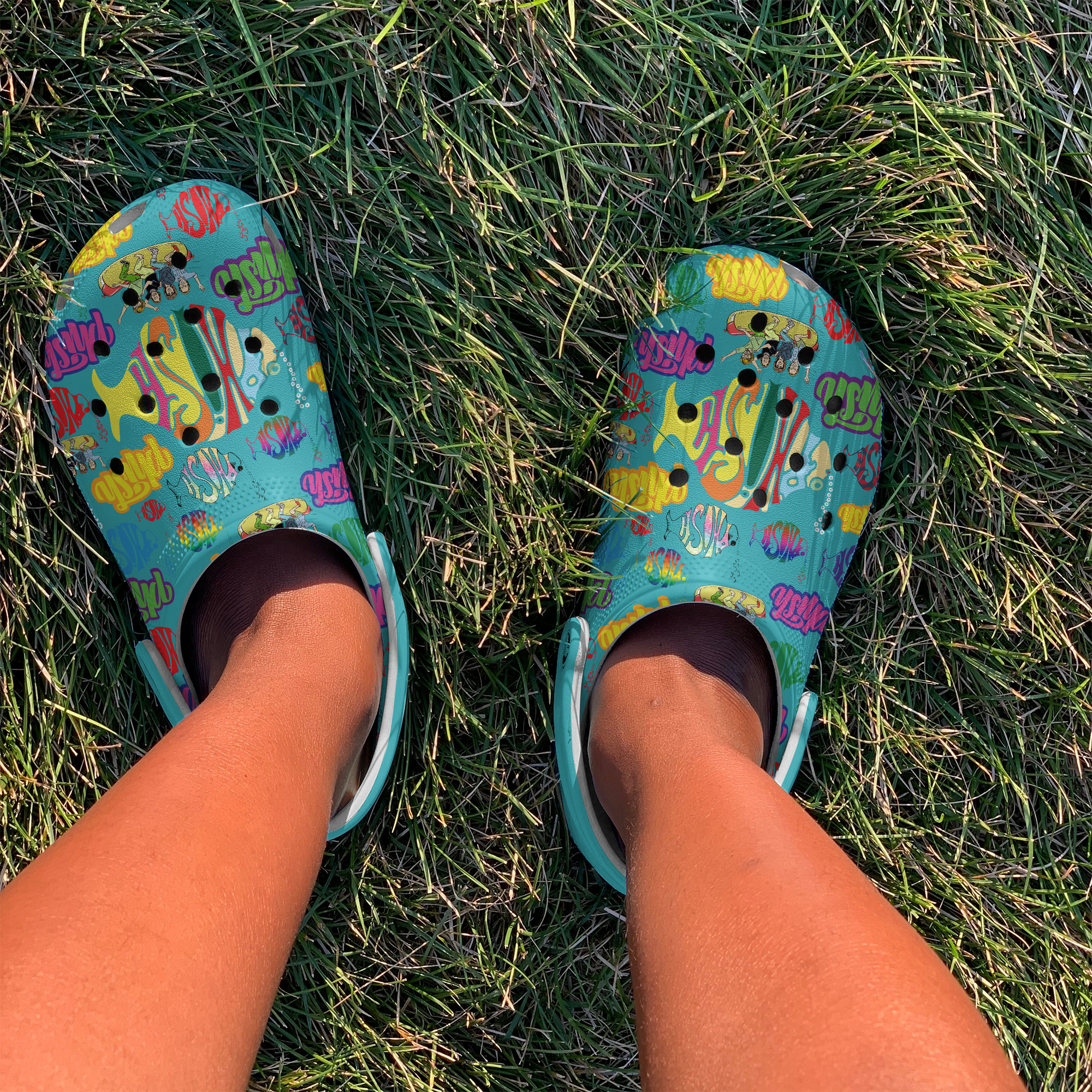 Merchidea Phish Music Crocs Crocband Clogs Shoes Comfortable For Men Women and Kids