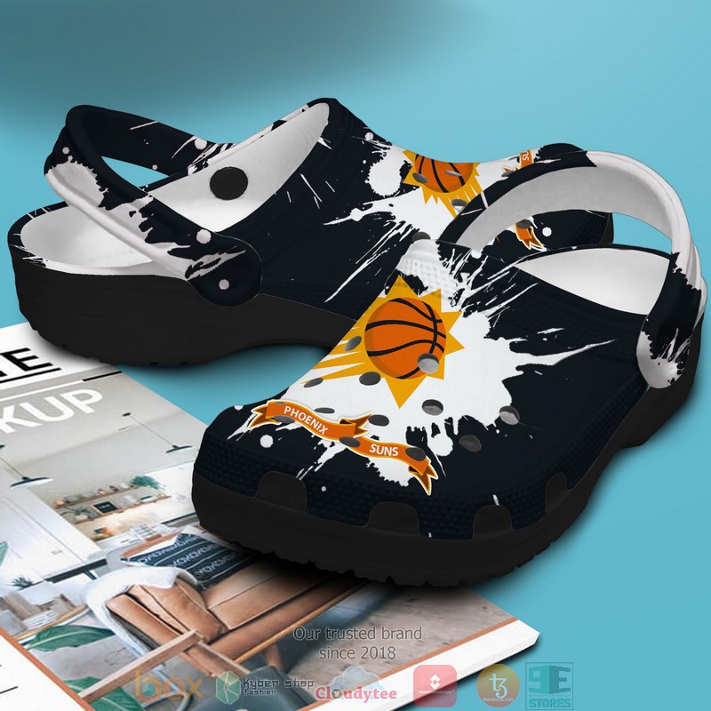 Merchidea Phoenix Suns NBA Sport Crocs Crocband Clogs Shoes Comfortable For Men Women and Kids