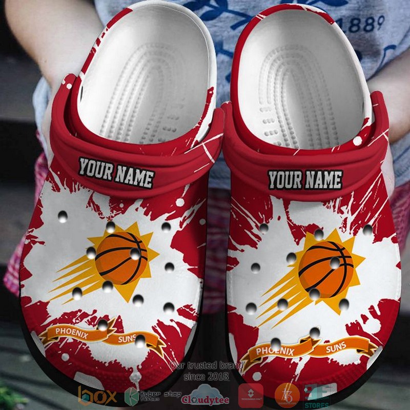 Merchidea Phoenix Suns NBA Sport Crocs Crocband Clogs Shoes Comfortable For Men Women and Kids