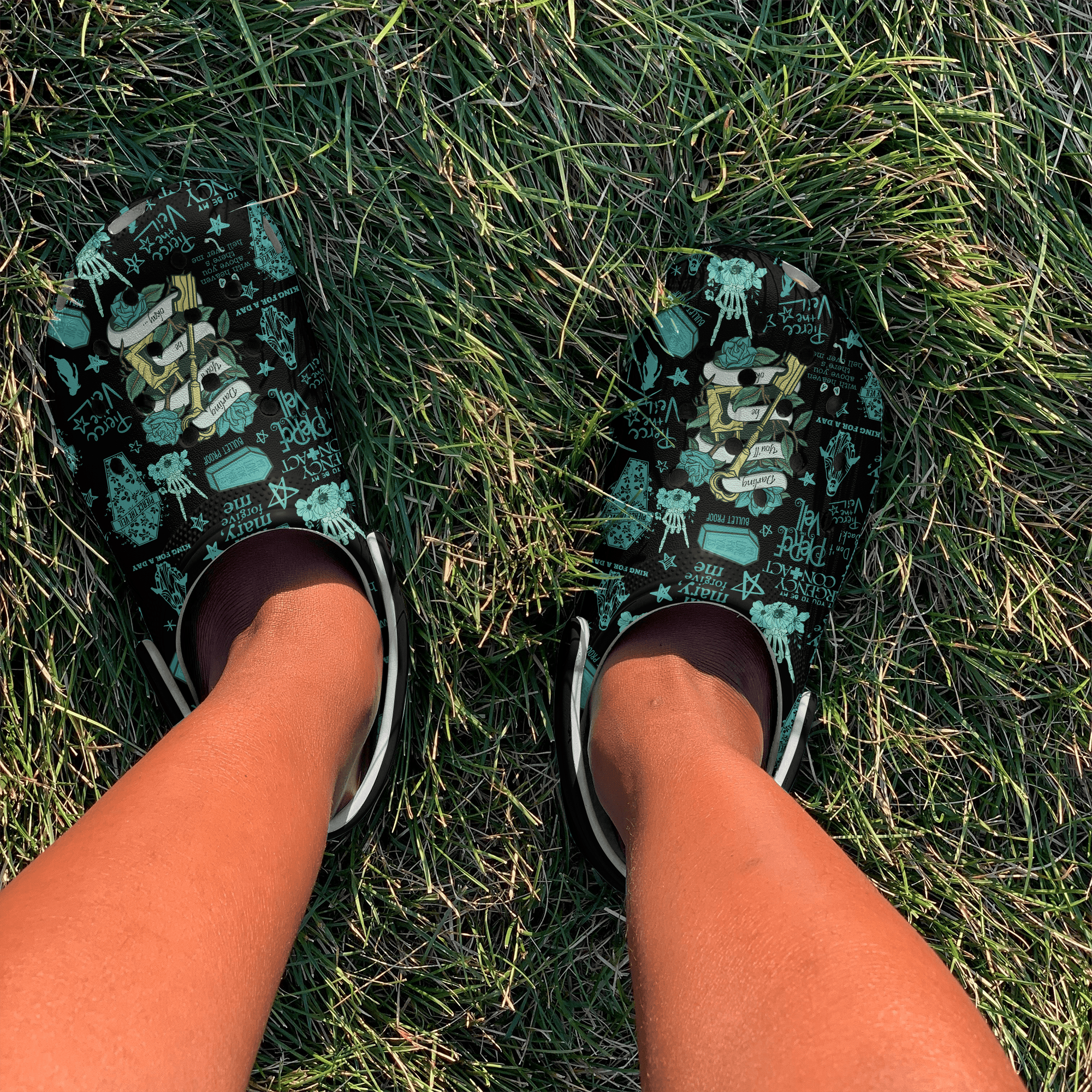 Merchidea Pierce The Veil Music Crocs Crocband Clogs Shoes Comfortable For Men Women and Kids