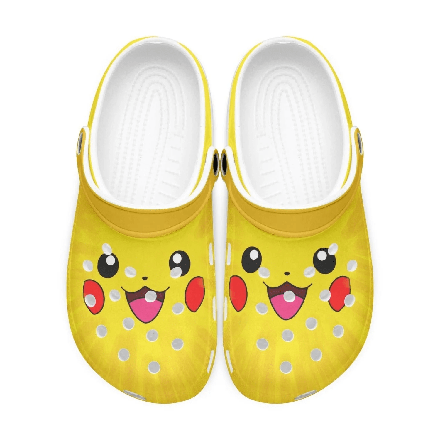 Merchidea Pikachu Pokemon Custom Clogs