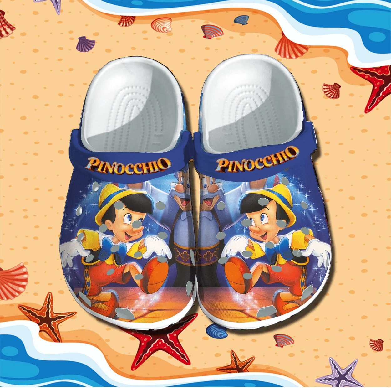 Merchidea Pinocchio Crocs Clog Shoes