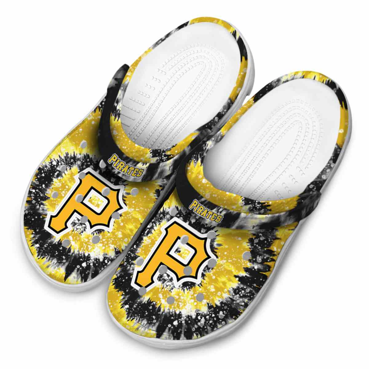 Merchidea Pittsburgh Pirates MLB Sport Crocs Crocband Clogs Shoes Comfortable For Men Women and Kids