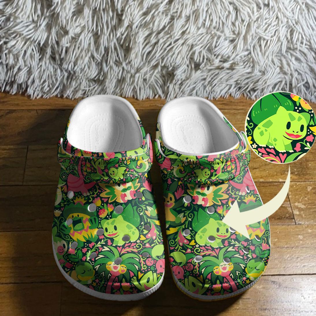 Merchidea Pokemon Anime Crocs Crocband Clogs Shoes Comfortable For Men Women and Kids