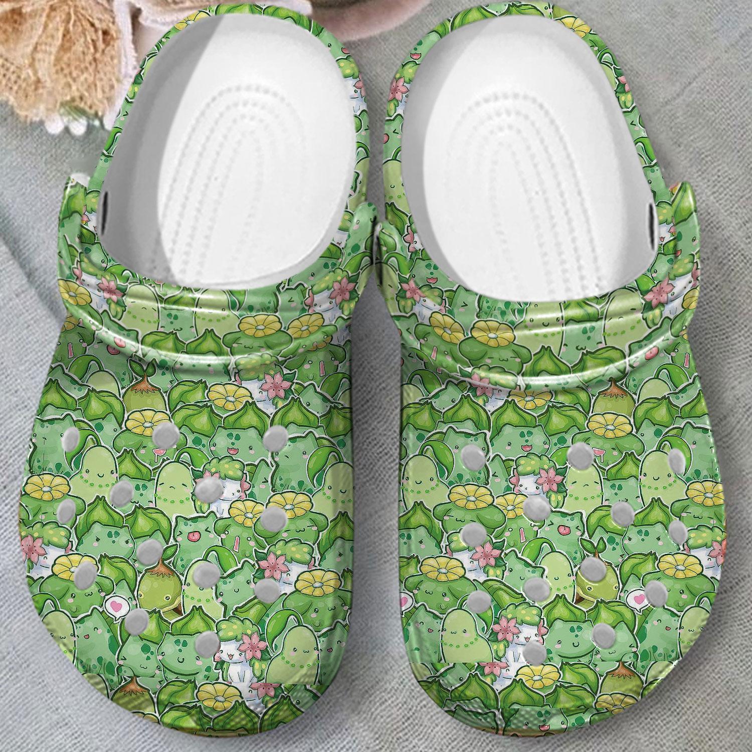 Merchidea Pokemon Anime Crocs Crocband Clogs Shoes Comfortable For Men Women and Kids
