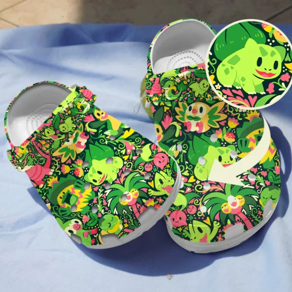 Merchidea Pokemon Anime Crocs Crocband Clogs Shoes Comfortable For Men Women and Kids