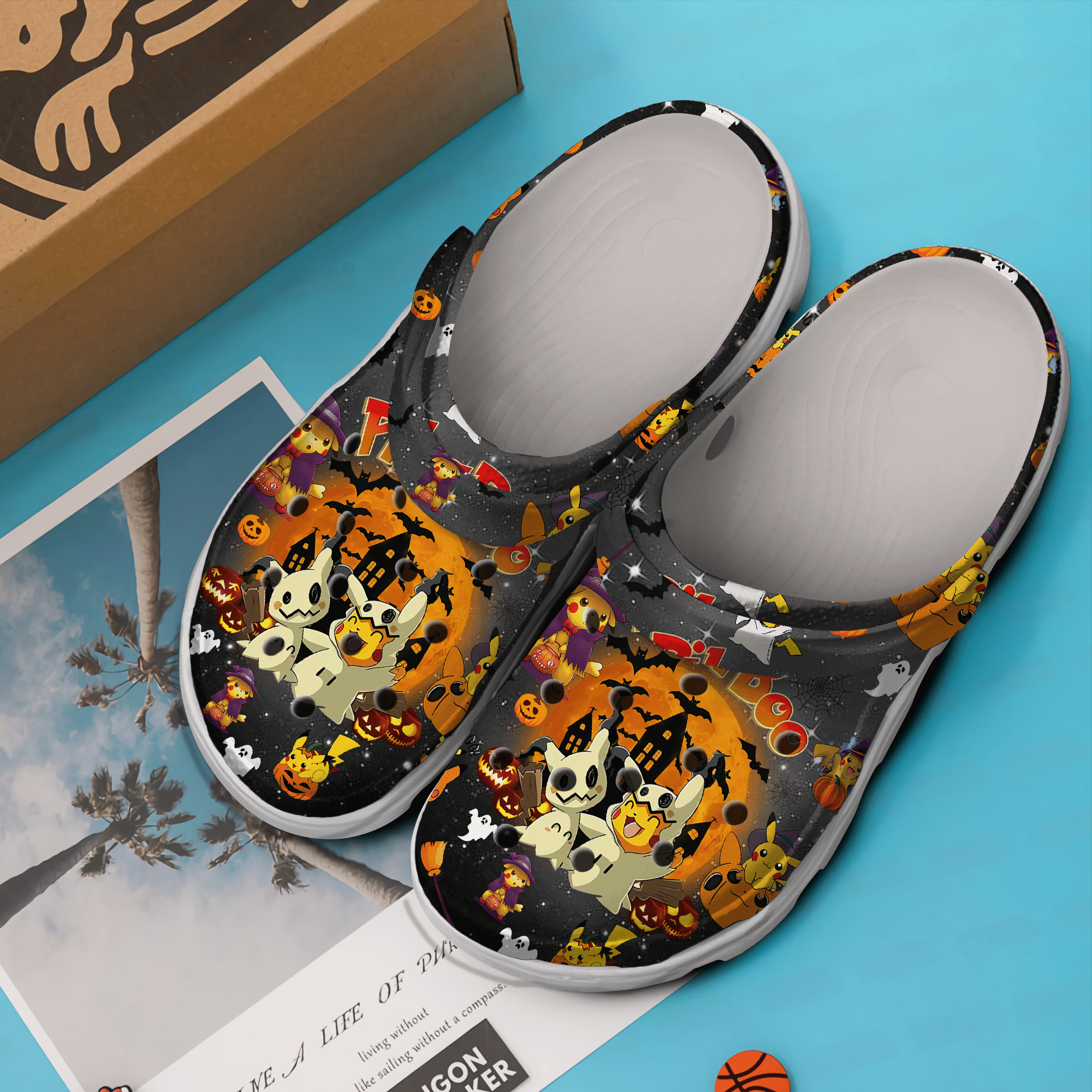 Merchidea Pokemon Cartoon Crocs Crocband Clogs Shoes Comfortable For Men Women and Kids