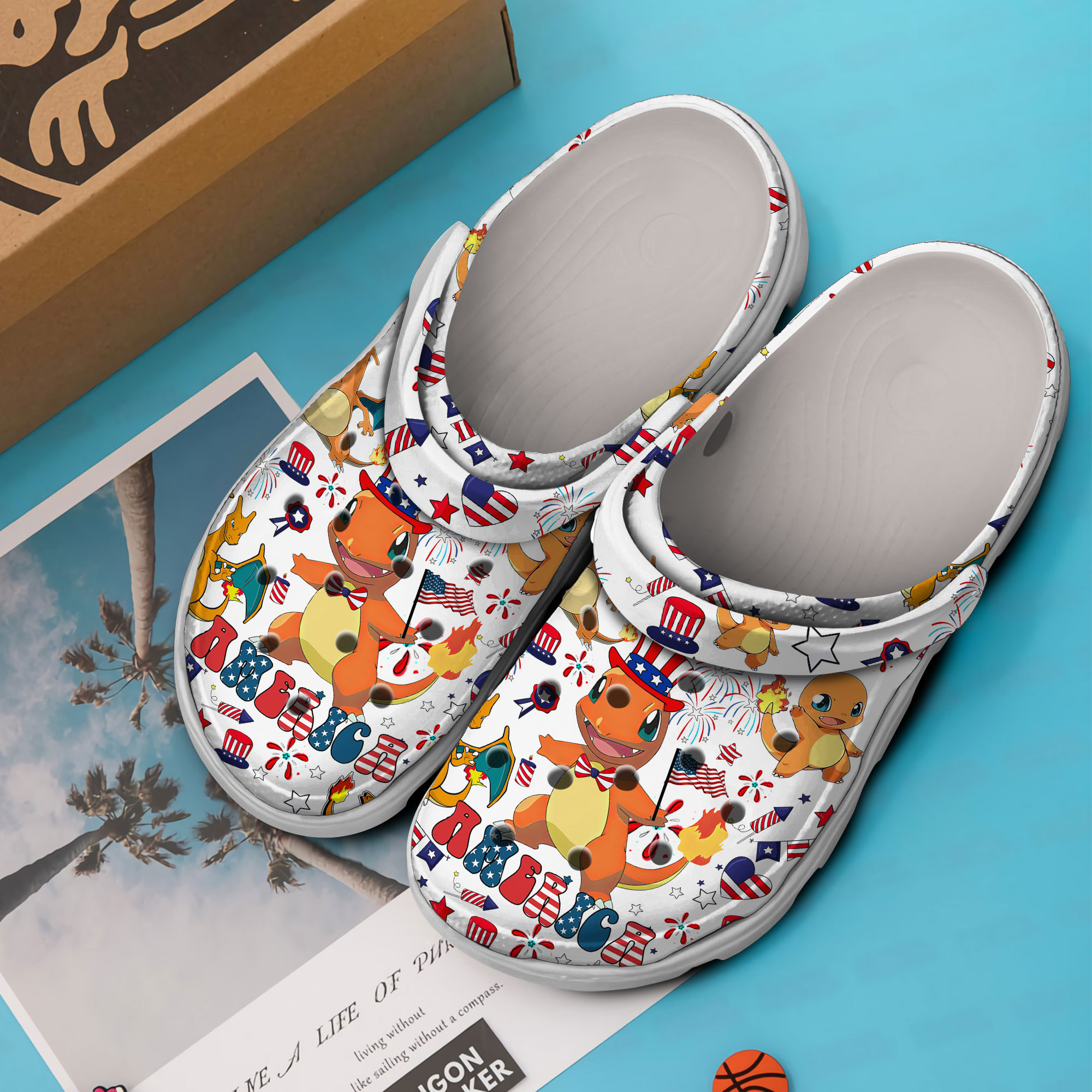 Merchidea Pokemon Cartoon Crocs Crocband Clogs Shoes Comfortable For Men Women and Kids