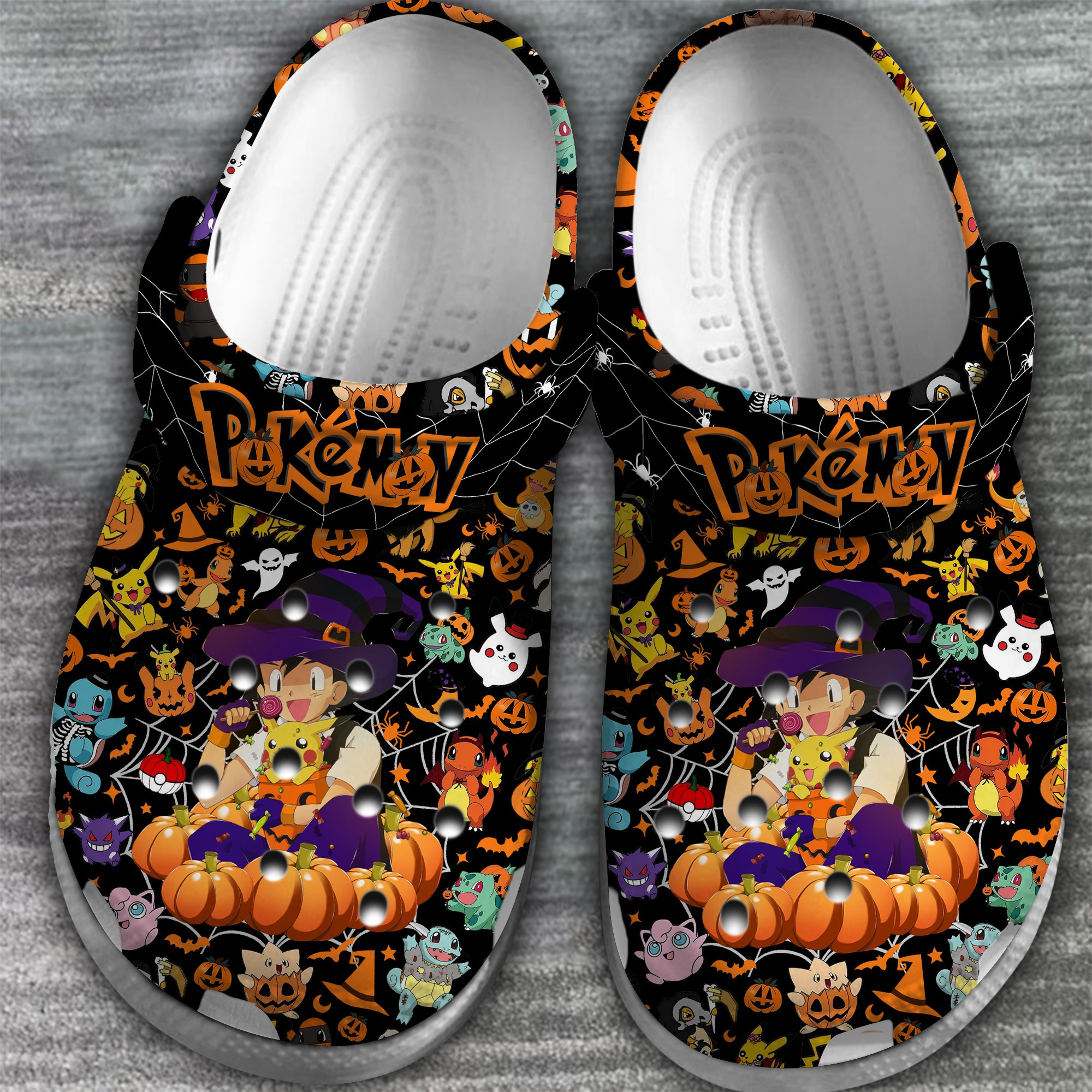 Merchidea Pokemon Movie Crocs Crocband Clogs Shoes Comfortable For Men Women and Kids