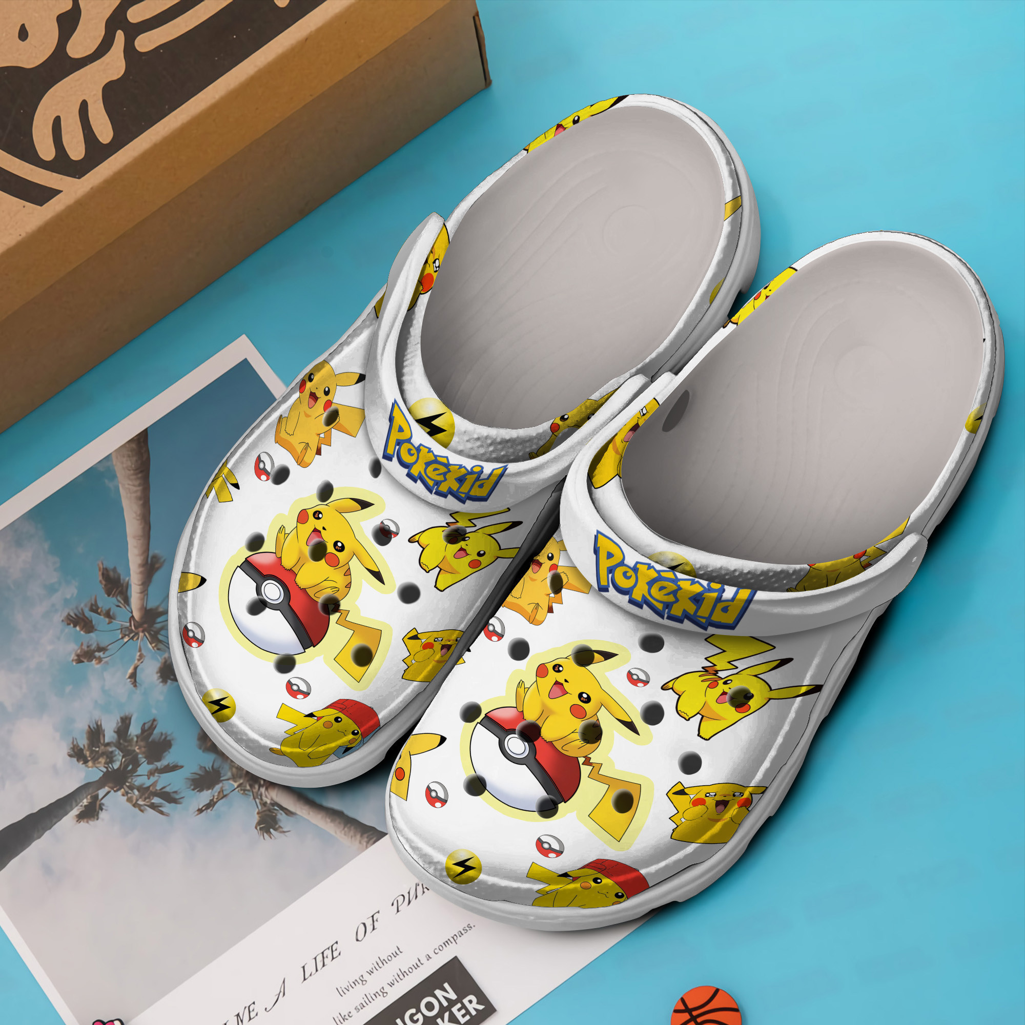 Merchidea Pokemon Movie Crocs Crocband Clogs Shoes Comfortable For Men Women and Kids