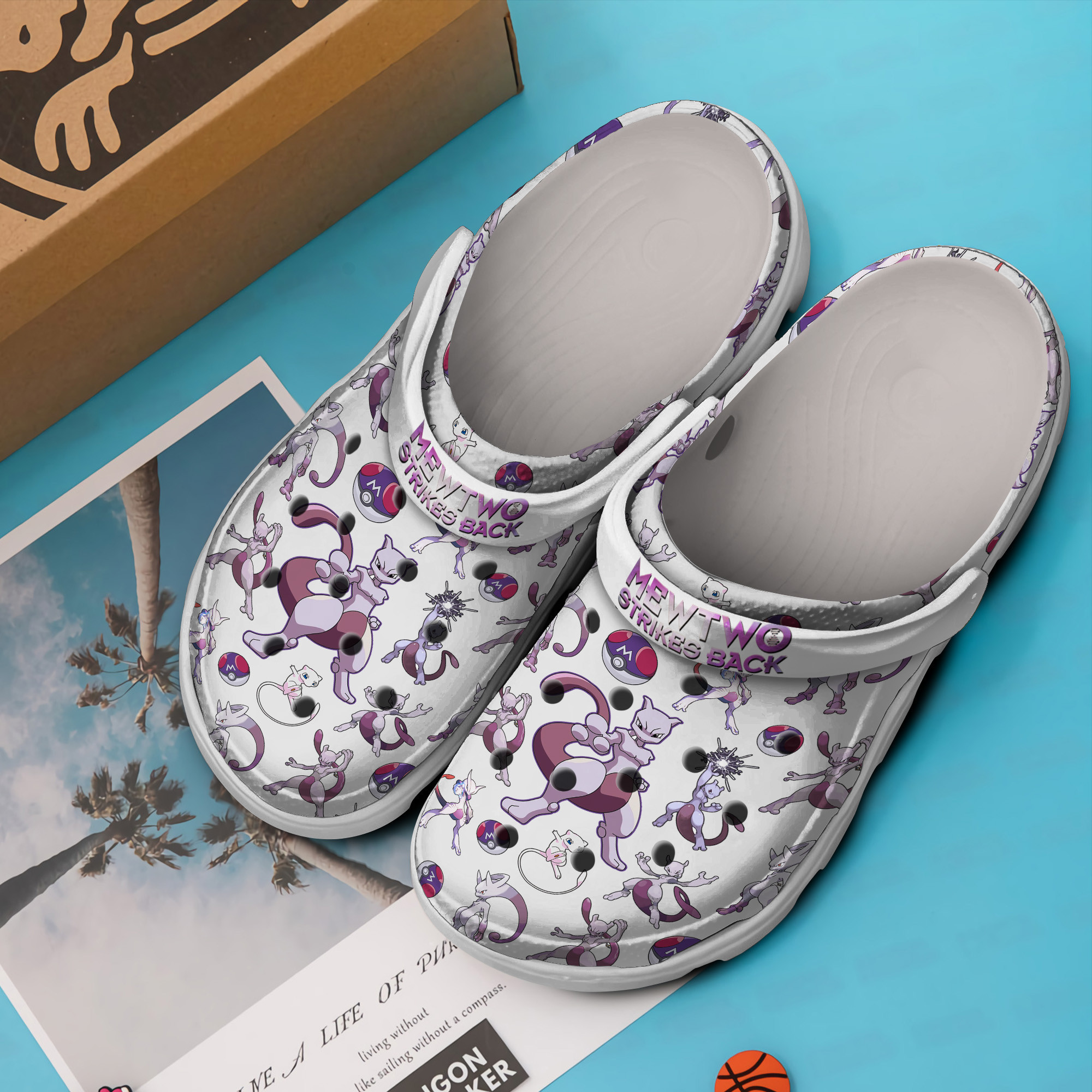 Merchidea Pokemon Movie Crocs Crocband Clogs Shoes Comfortable For Men Women and Kids