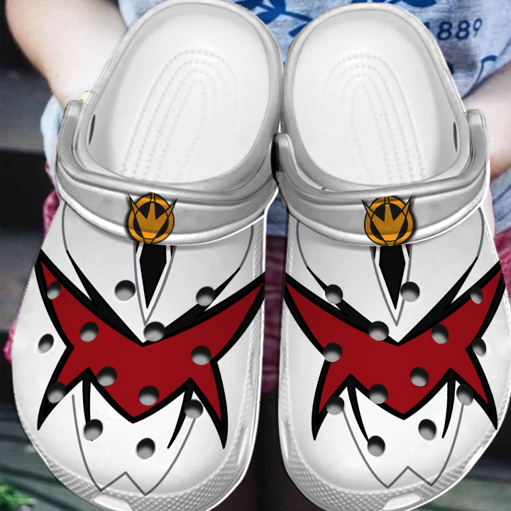 Merchidea Power Rangers Movie Crocs Crocband Clogs Shoes Comfortable For Men Women and Kids