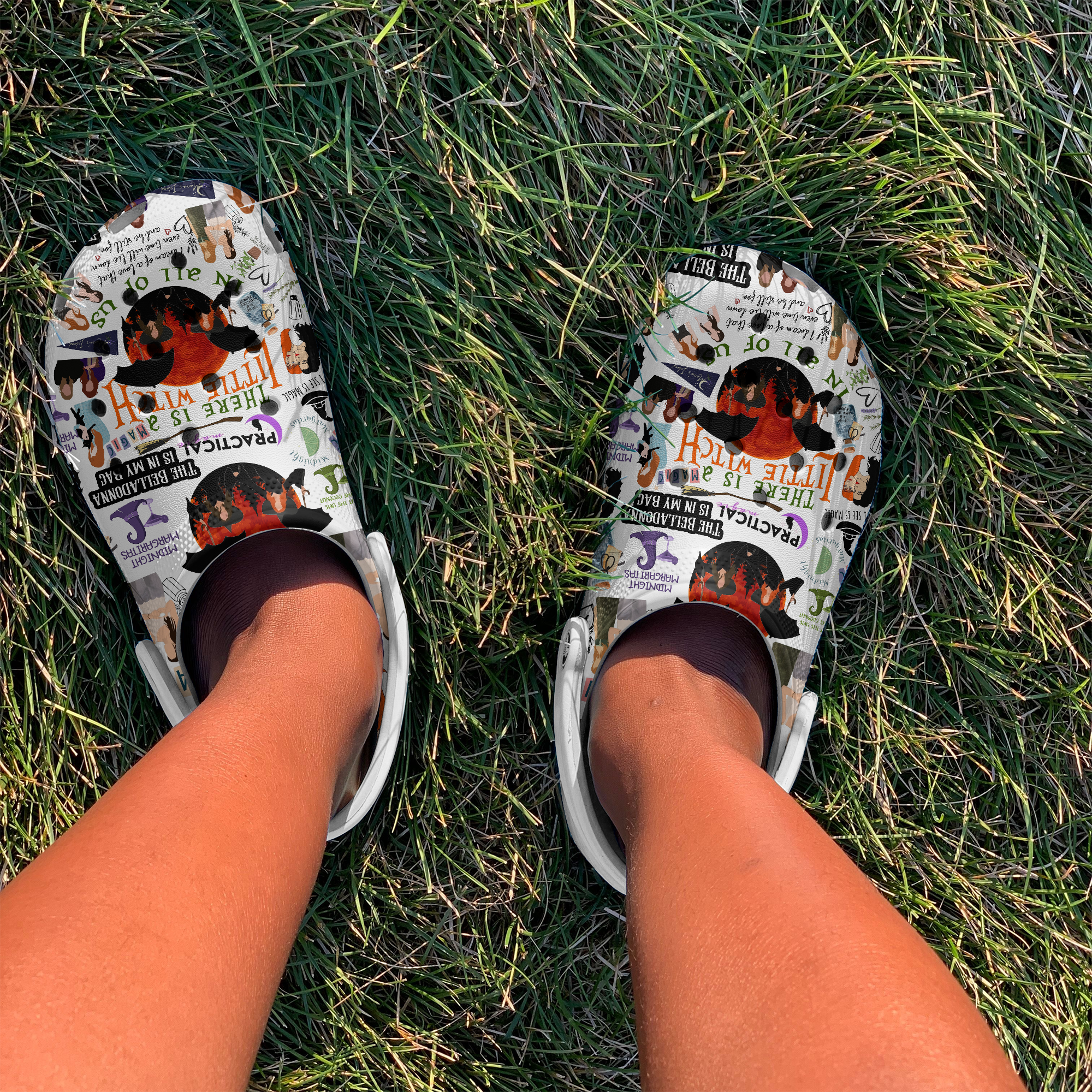 Merchidea Practical Magic Movie Crocs Crocband Clogs Shoes Comfortable For Men Women and Kids