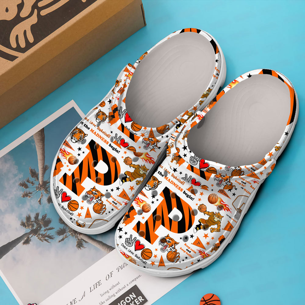 Merchidea Princeton Tigers NCAA Sport Crocs Clogs Crocband Shoes Comfortable For Men Women and Kids