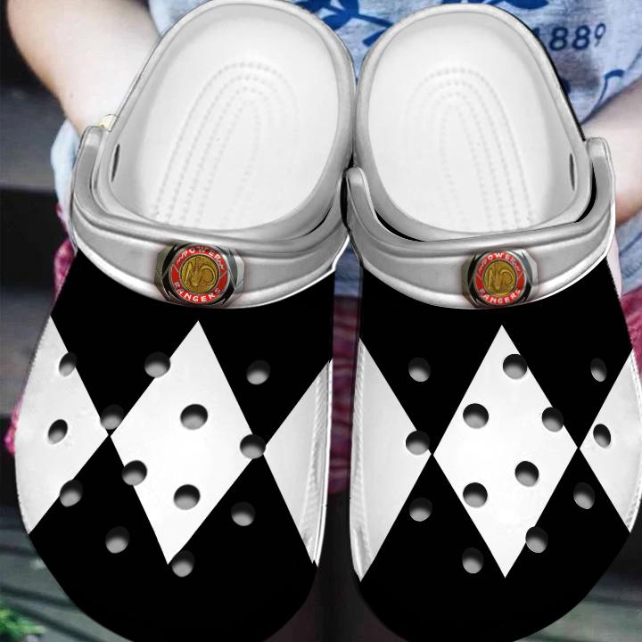 Merchidea Red Power Rangers Movie Crocs Crocband Clogs Shoes Comfortable For Men Women and Kids