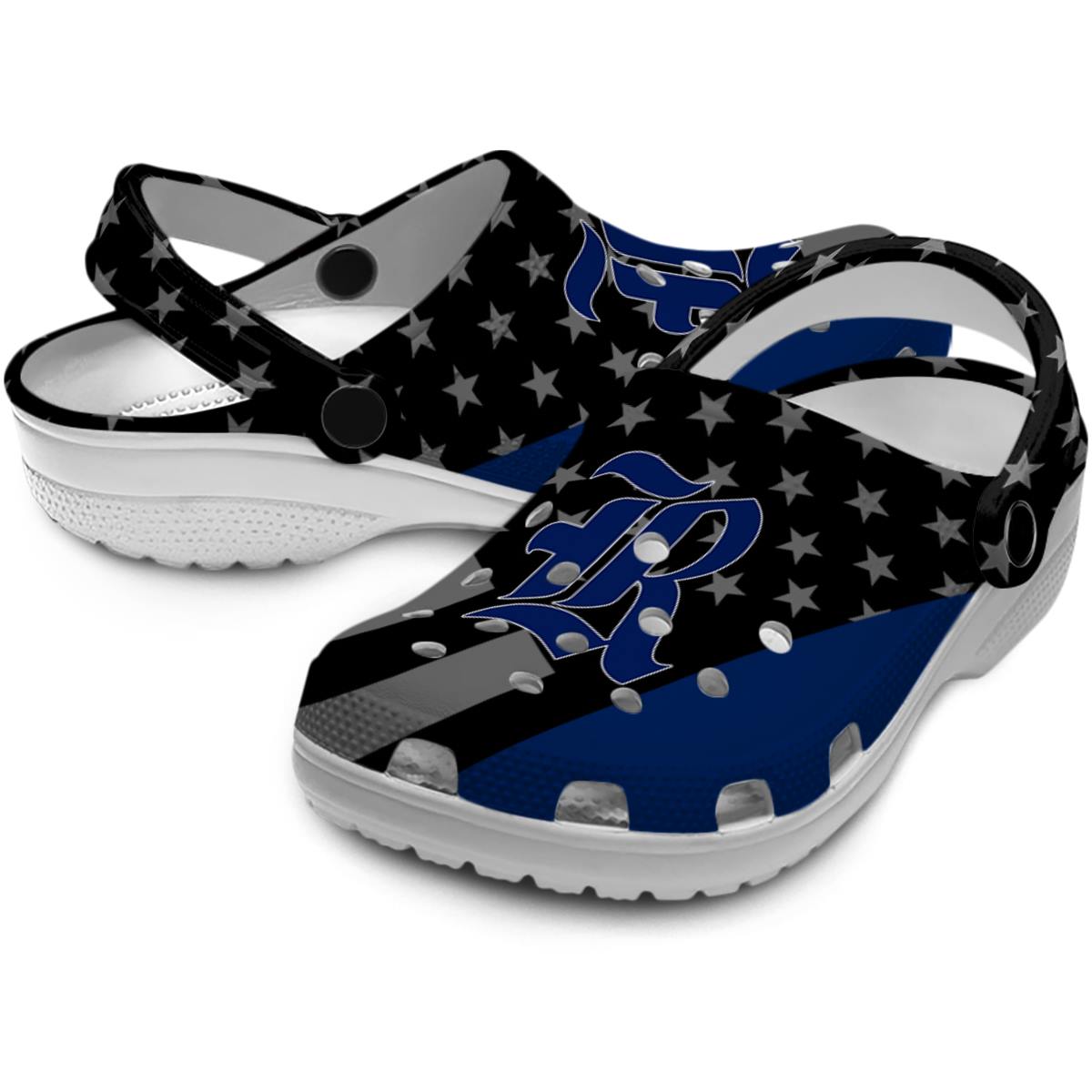Merchidea Rice Owls NCAA Sport Crocs Crocband Clogs Shoes Comfortable For Men Women and Kids