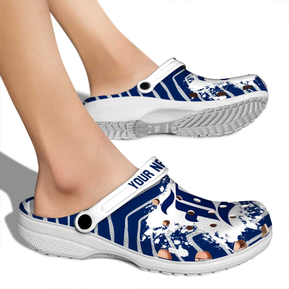 Merchidea Rice Owls NCAA Sport Crocs Crocband Clogs Shoes Comfortable For Men Women and Kids