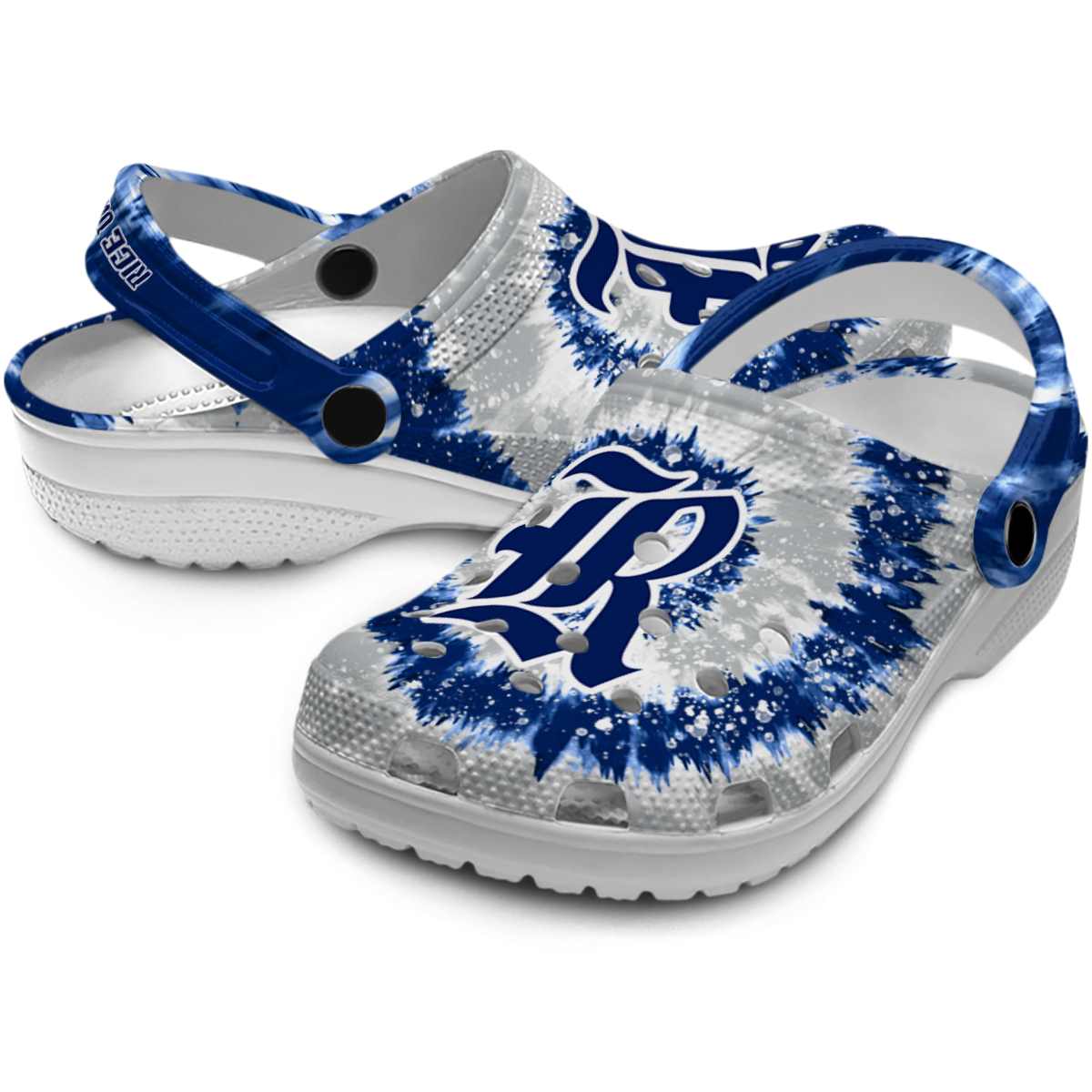 Merchidea Rice Owls NCAA Sport Crocs Crocband Clogs Shoes Comfortable For Men Women and Kids