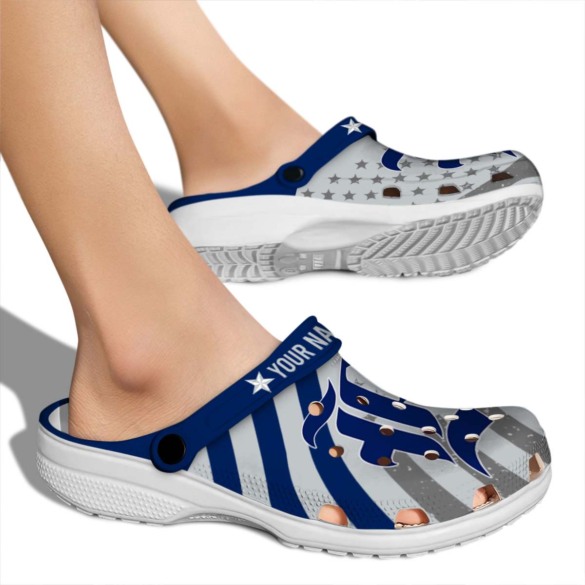 Merchidea Rice Owls NCAA Sport Crocs Crocband Clogs Shoes Comfortable For Men Women and Kids