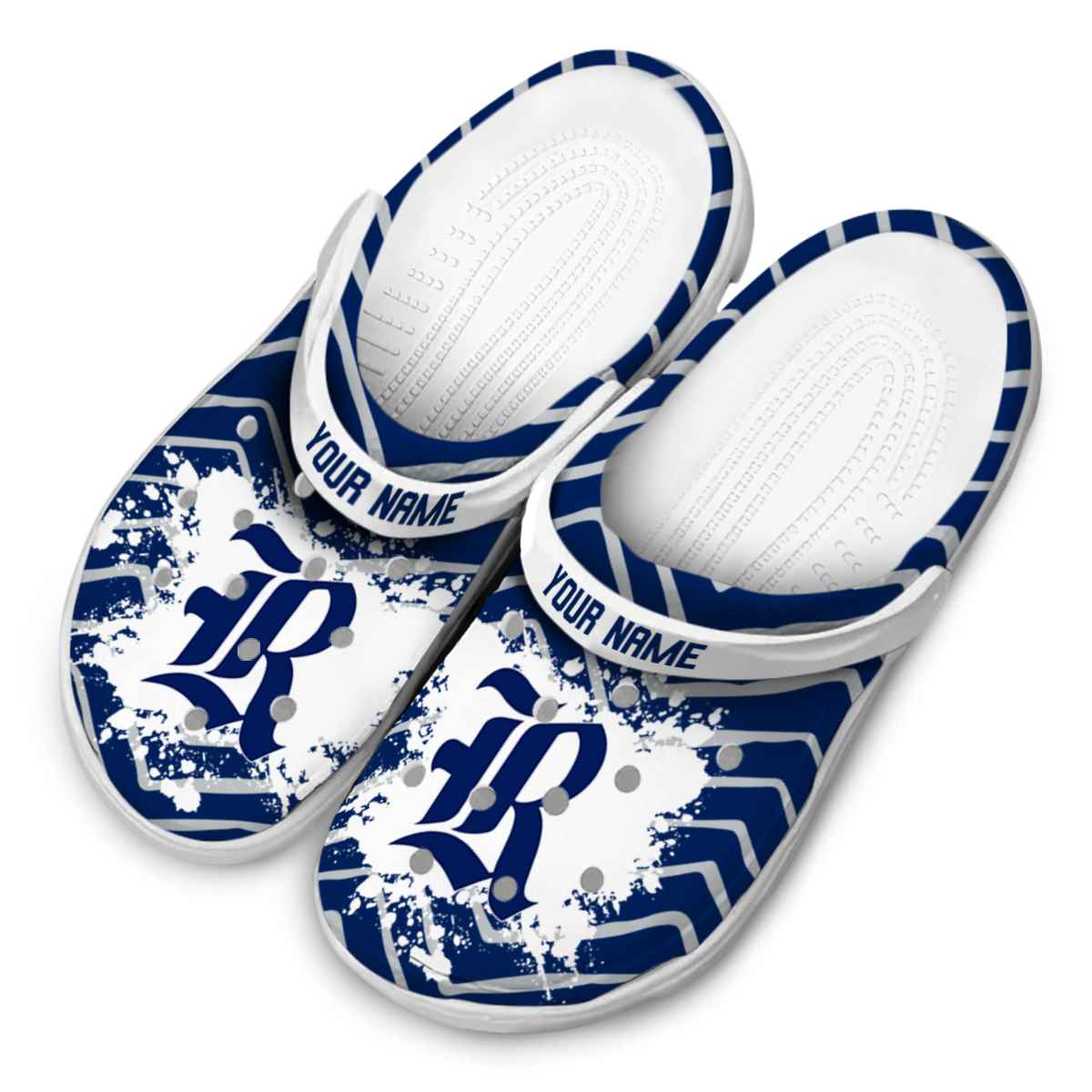 Merchidea Rice Owls NCAA Sport Crocs Crocband Clogs Shoes Comfortable For Men Women and Kids