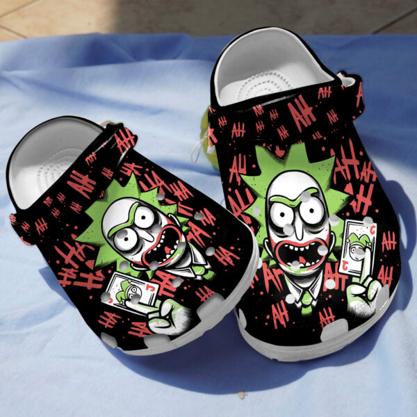 Merchidea Rick And Morty TV Series Crocs Crocband Clogs Shoes Comfortable For Men Women and Kids
