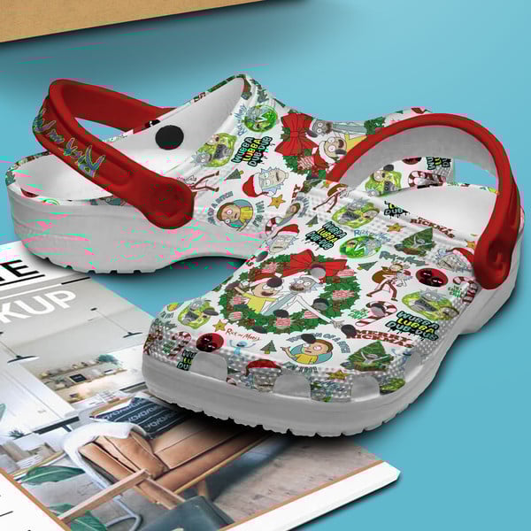 Merchidea Rick And Morty TV Series Crocs Crocband Clogs Shoes Comfortable For Men Women and Kids