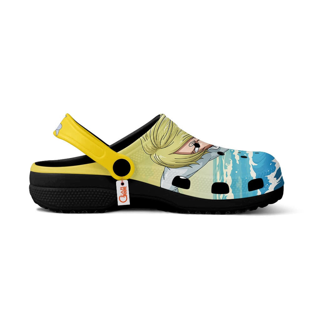 Merchidea Roronoa Zoro and Roronoa Zoroc One Piece Anime Crocs Crocband Clogs Shoes Comfortable For Men Women and Kids