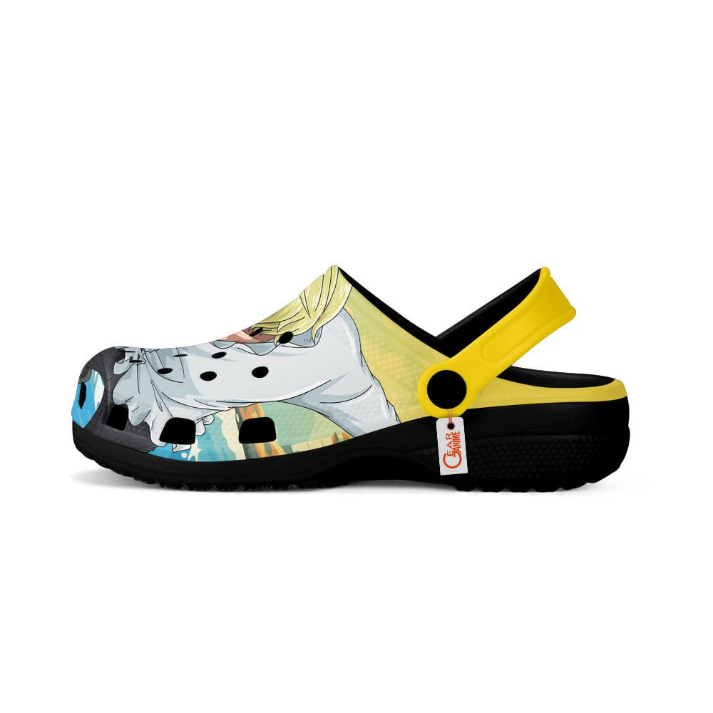 Merchidea Roronoa Zoro and Roronoa Zoroc One Piece Anime Crocs Crocband Clogs Shoes Comfortable For Men Women and Kids