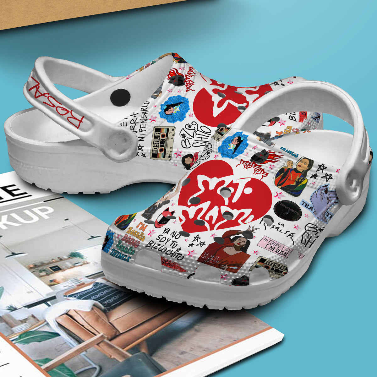 Merchidea Rosalia Music Crocs Crocband Clogs Shoes Comfortable For Men Women and Kids