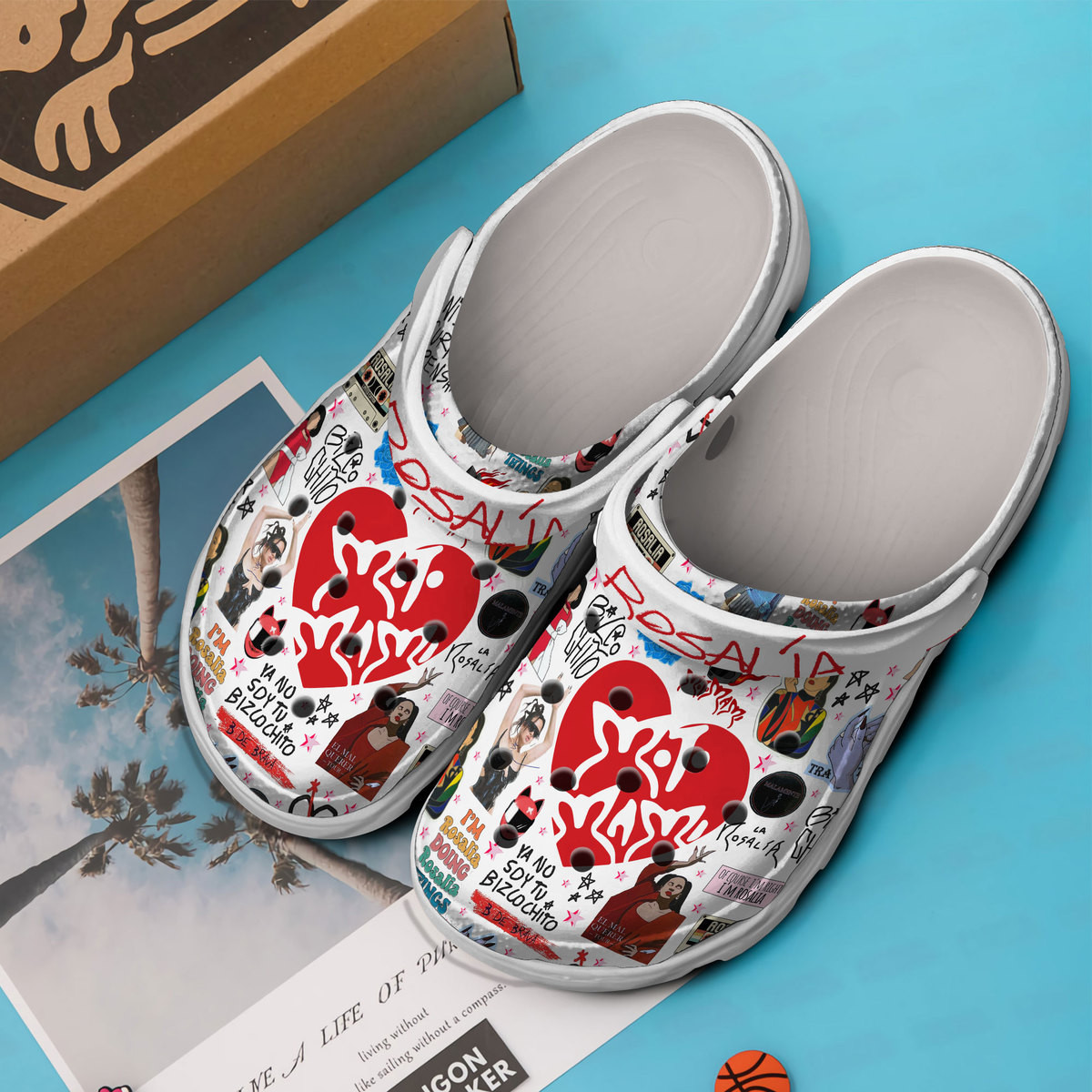 Merchidea Rosalia Music Crocs Crocband Clogs Shoes Comfortable For Men Women and Kids