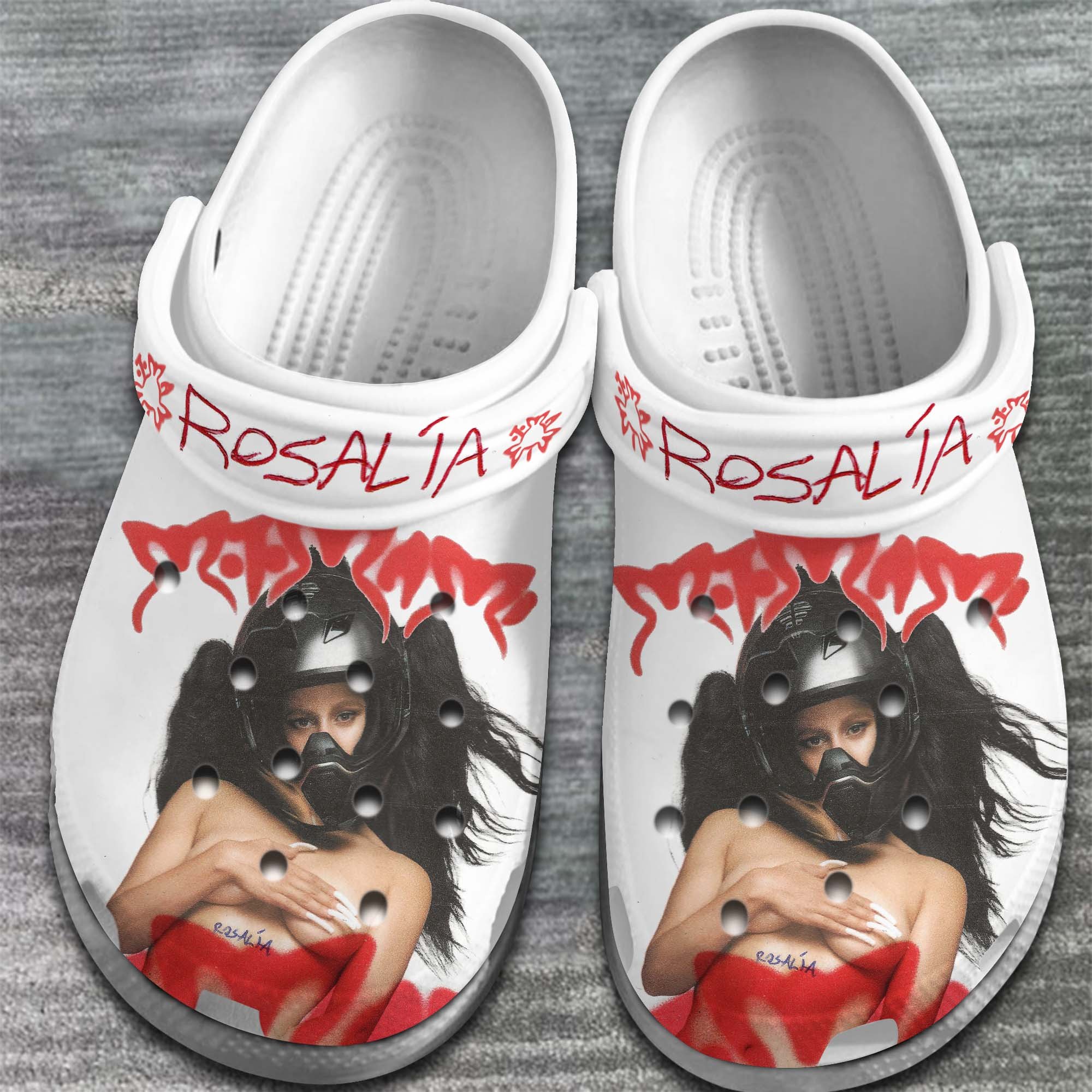 Merchidea Rosalia Singer Music Crocs Crocband Clogs Shoes Comfortable For Men Women and Kids