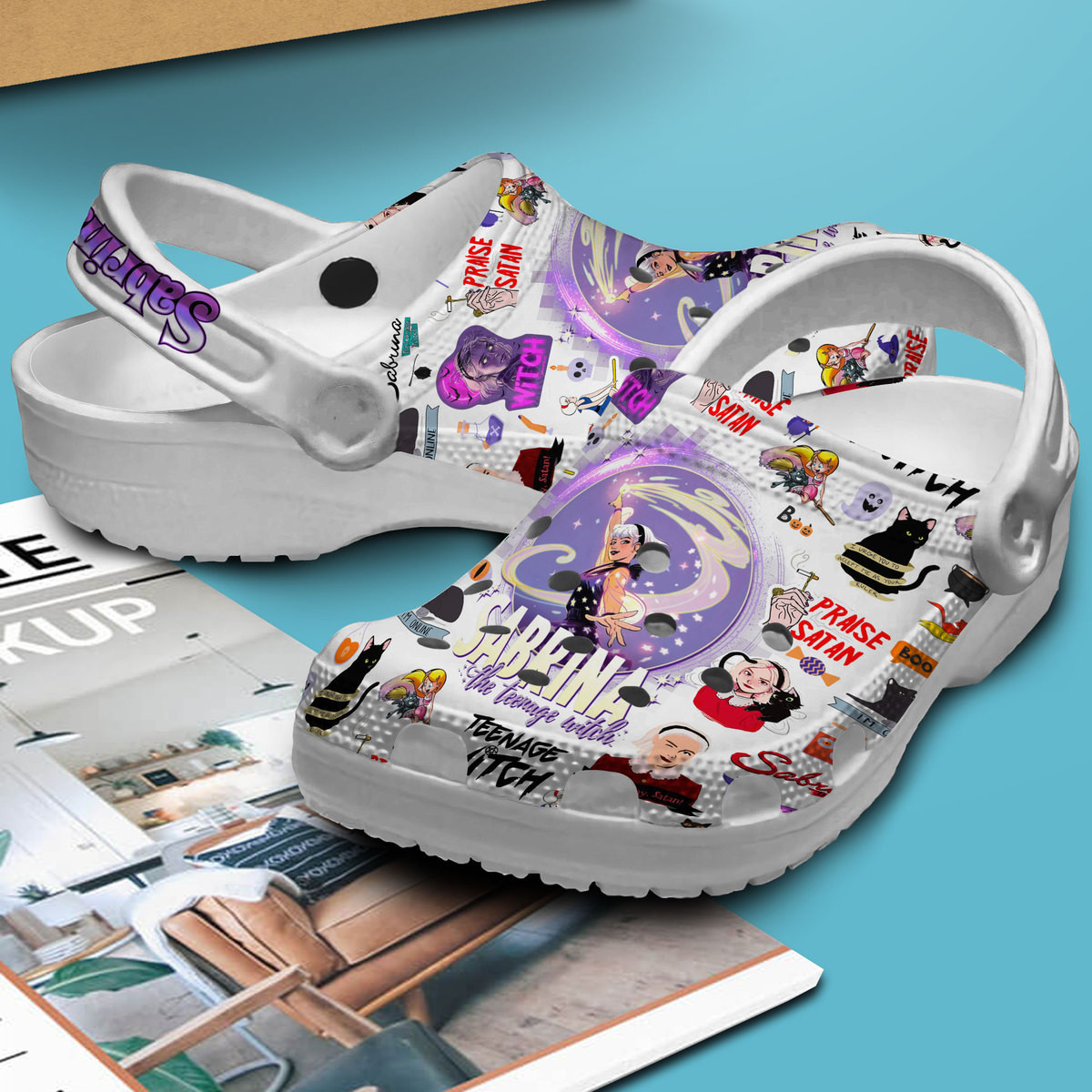 Merchidea Sabrina Movie Crocs Crocband Clogs Shoes Comfortable For Men Women and Kids