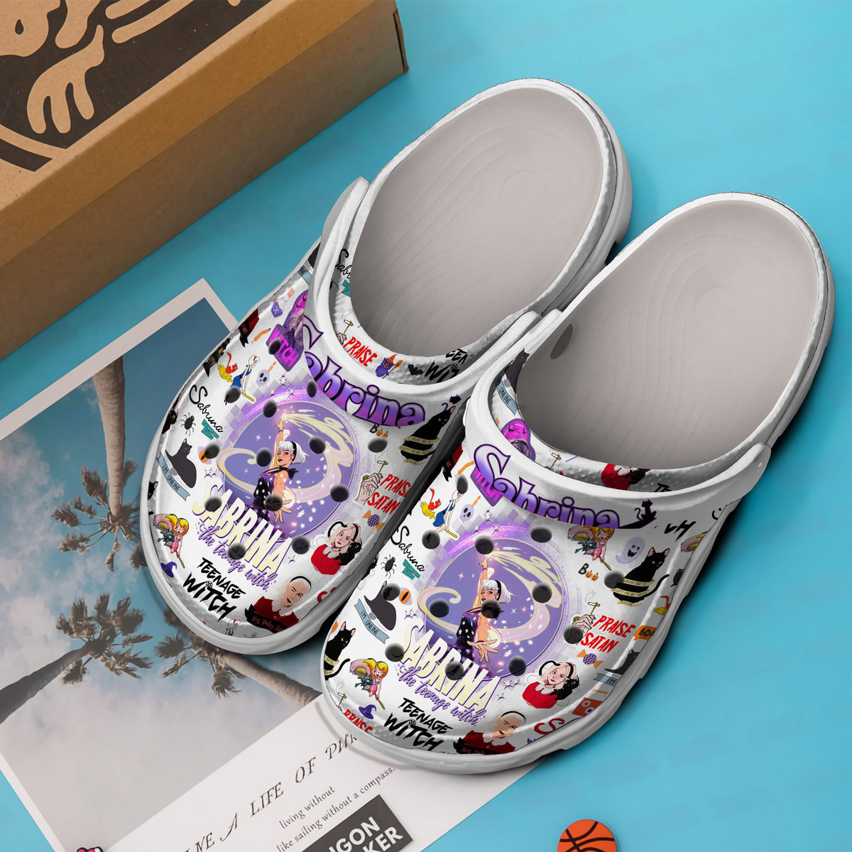 Merchidea Sabrina Movie Crocs Crocband Clogs Shoes Comfortable For Men Women and Kids