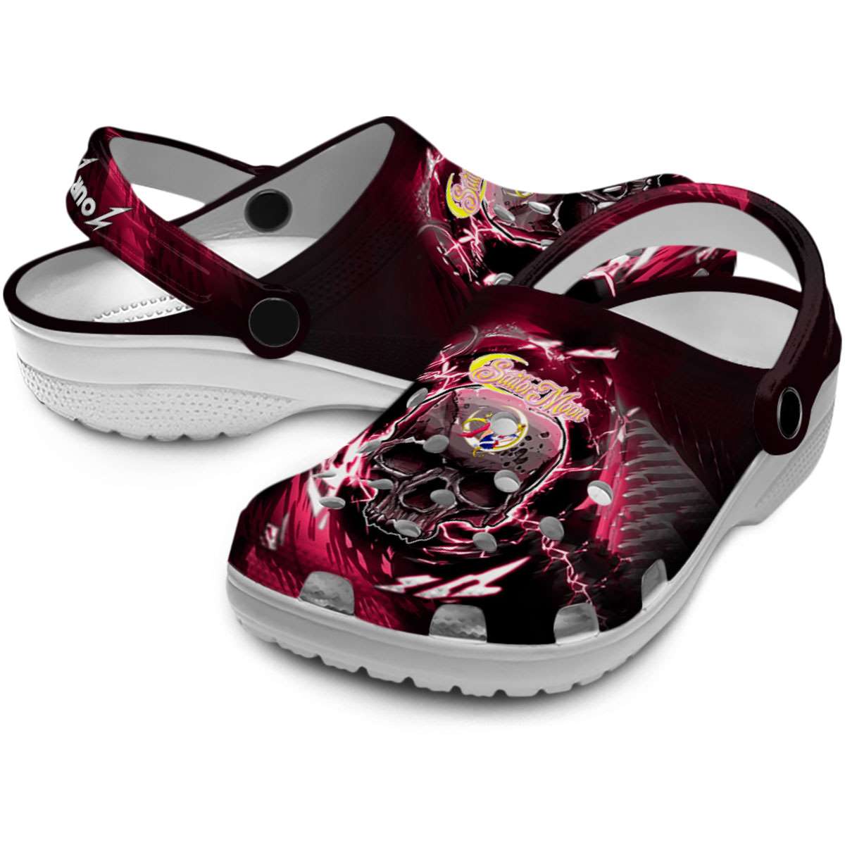 Merchidea Sailor Moon Anime Crocs Crocband Clogs Shoes Comfortable For Men Women and Kids