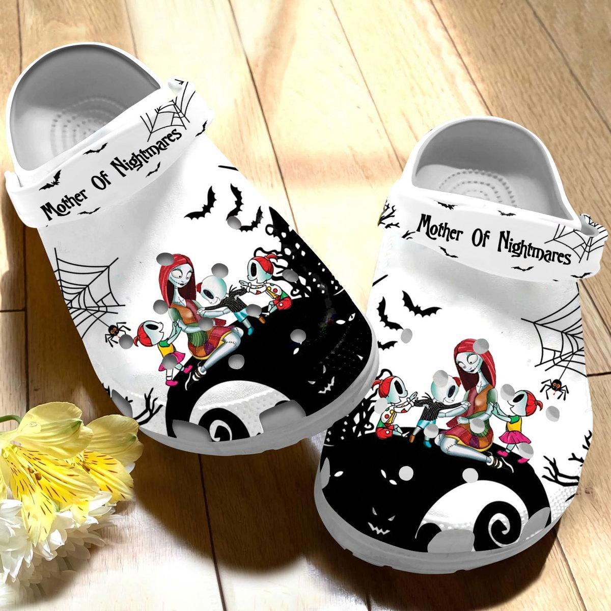 Merchidea Sally Mother Of Nightmares Movie Crocs Crocband Clogs Shoes Comfortable For Men Women and Kids