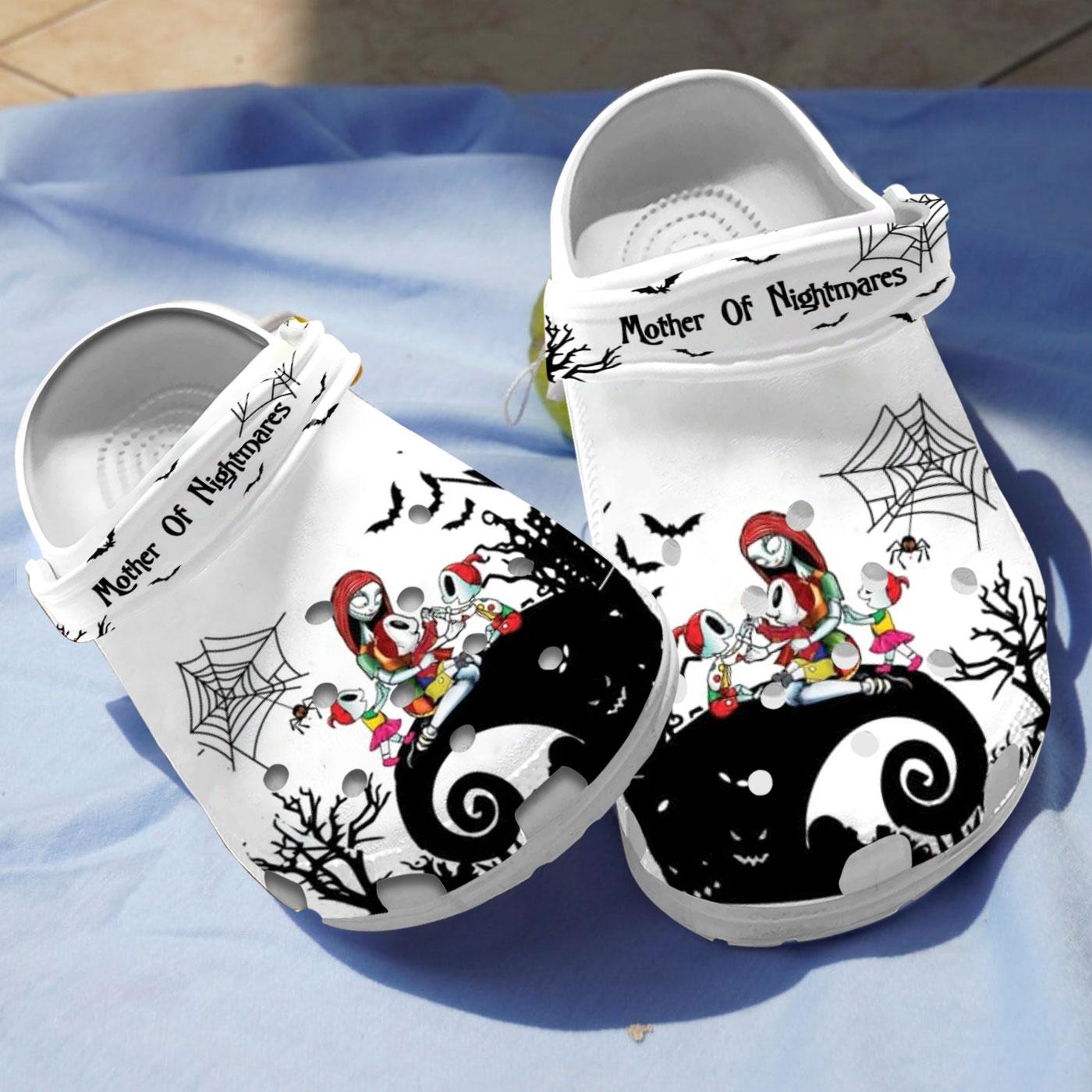 Merchidea Sally Mother Of Nightmares Movie Crocs Crocband Clogs Shoes Comfortable For Men Women and Kids