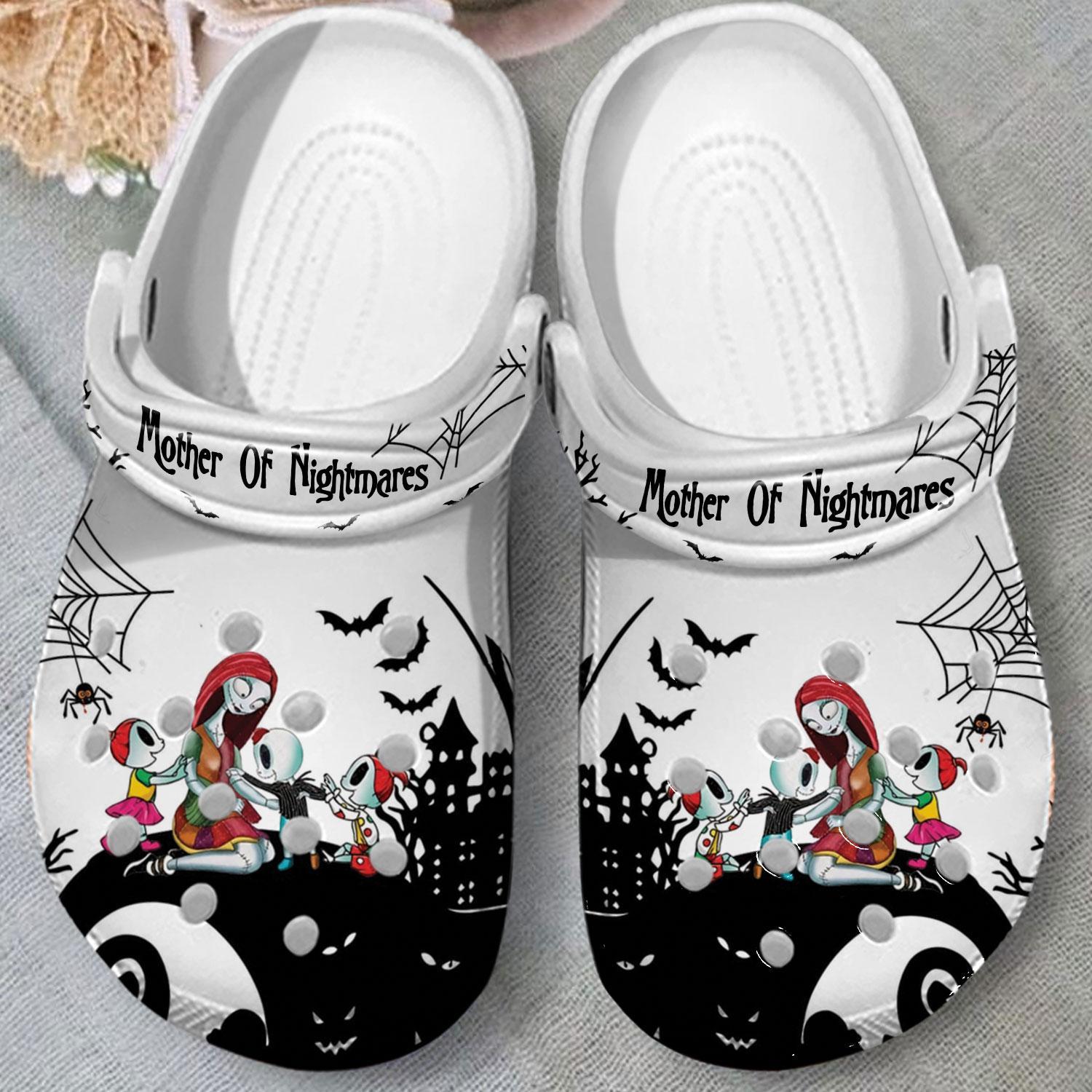 Merchidea Sally Mother Of Nightmares Movie Crocs Crocband Clogs Shoes Comfortable For Men Women and Kids