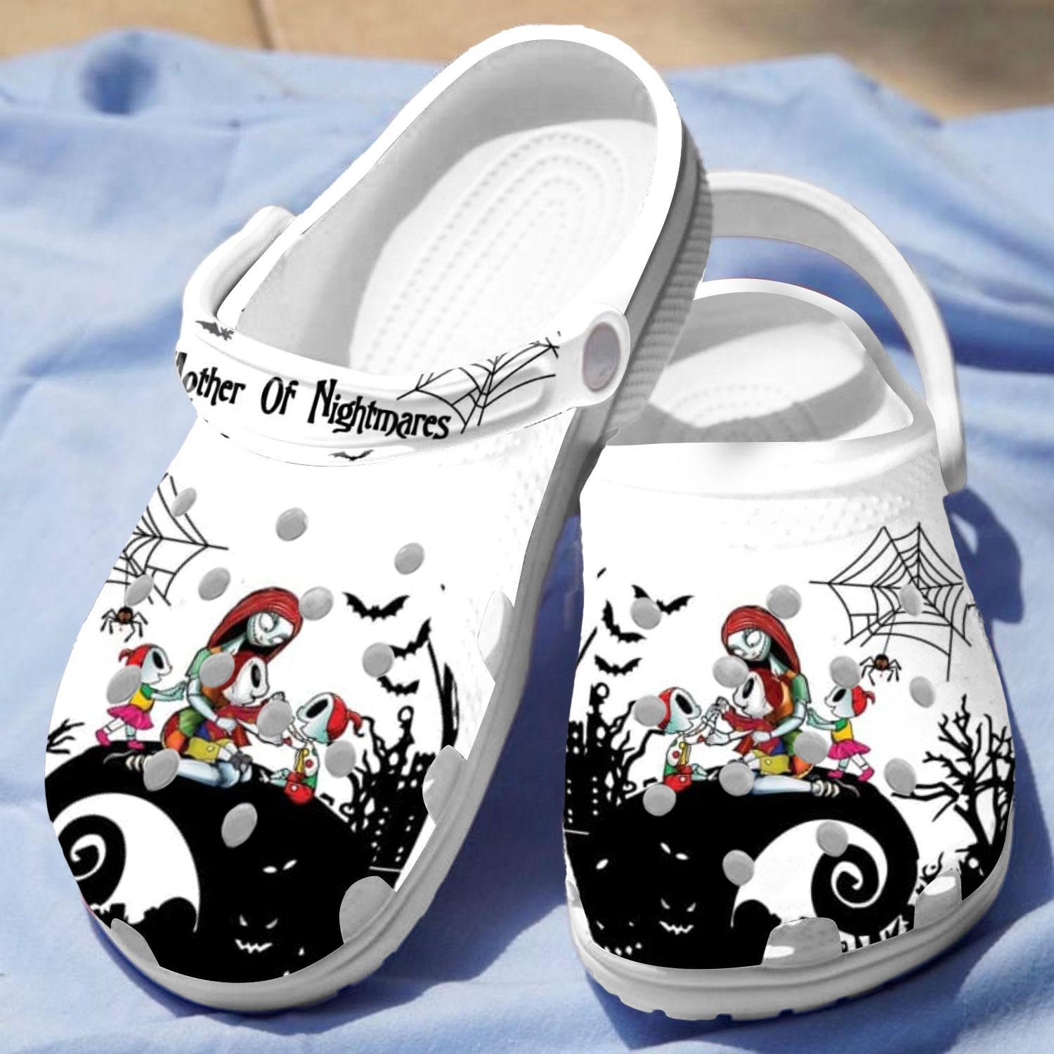 Merchidea Sally Mother Of Nightmares Movie Crocs Crocband Clogs Shoes Comfortable For Men Women and Kids