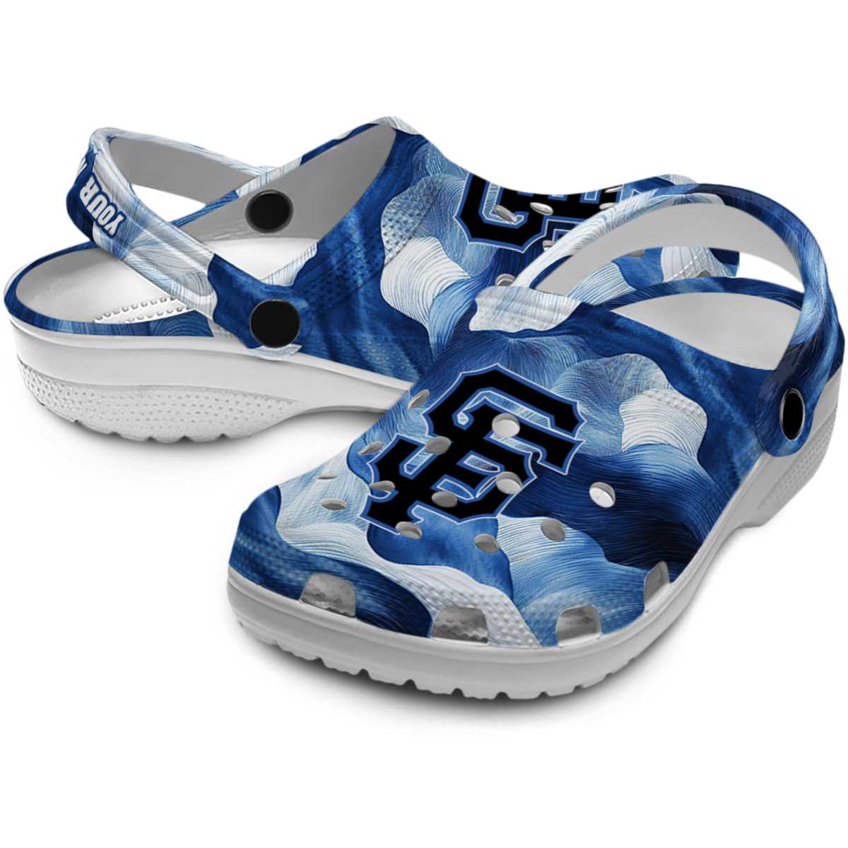 Merchidea San Francisco Giants MLB Sport Crocs Crocband Clogs Shoes Comfortable For Men Women and Kids