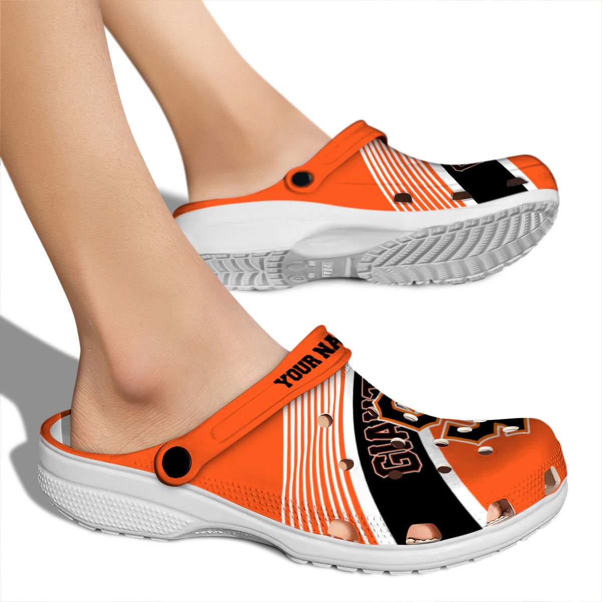 Merchidea San Francisco Giants MLB Sport Crocs Crocband Clogs Shoes Comfortable For Men Women and Kids