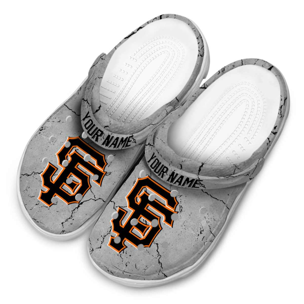 Merchidea San Francisco Giants MLB Sport Crocs Crocband Clogs Shoes Comfortable For Men Women and Kids