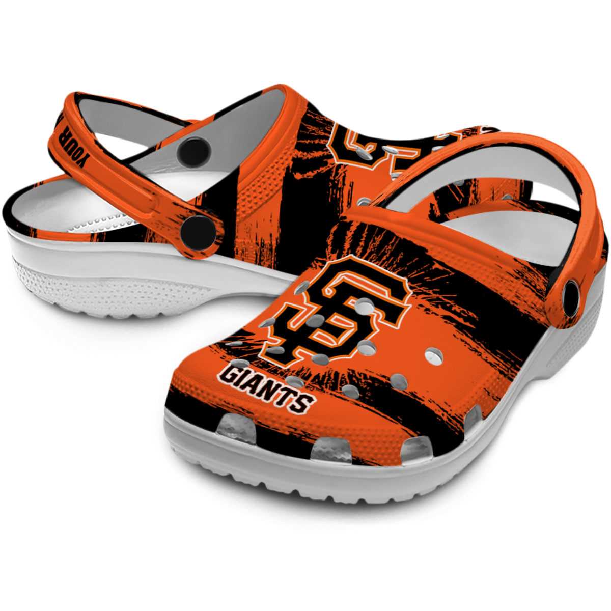 Merchidea San Francisco Giants MLB Sport Crocs Crocband Clogs Shoes Comfortable For Men Women and Kids