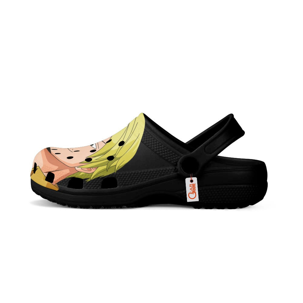 Merchidea Sanji One Piece Anime Crocs Crocband Clogs Shoes Comfortable For Men Women and Kids