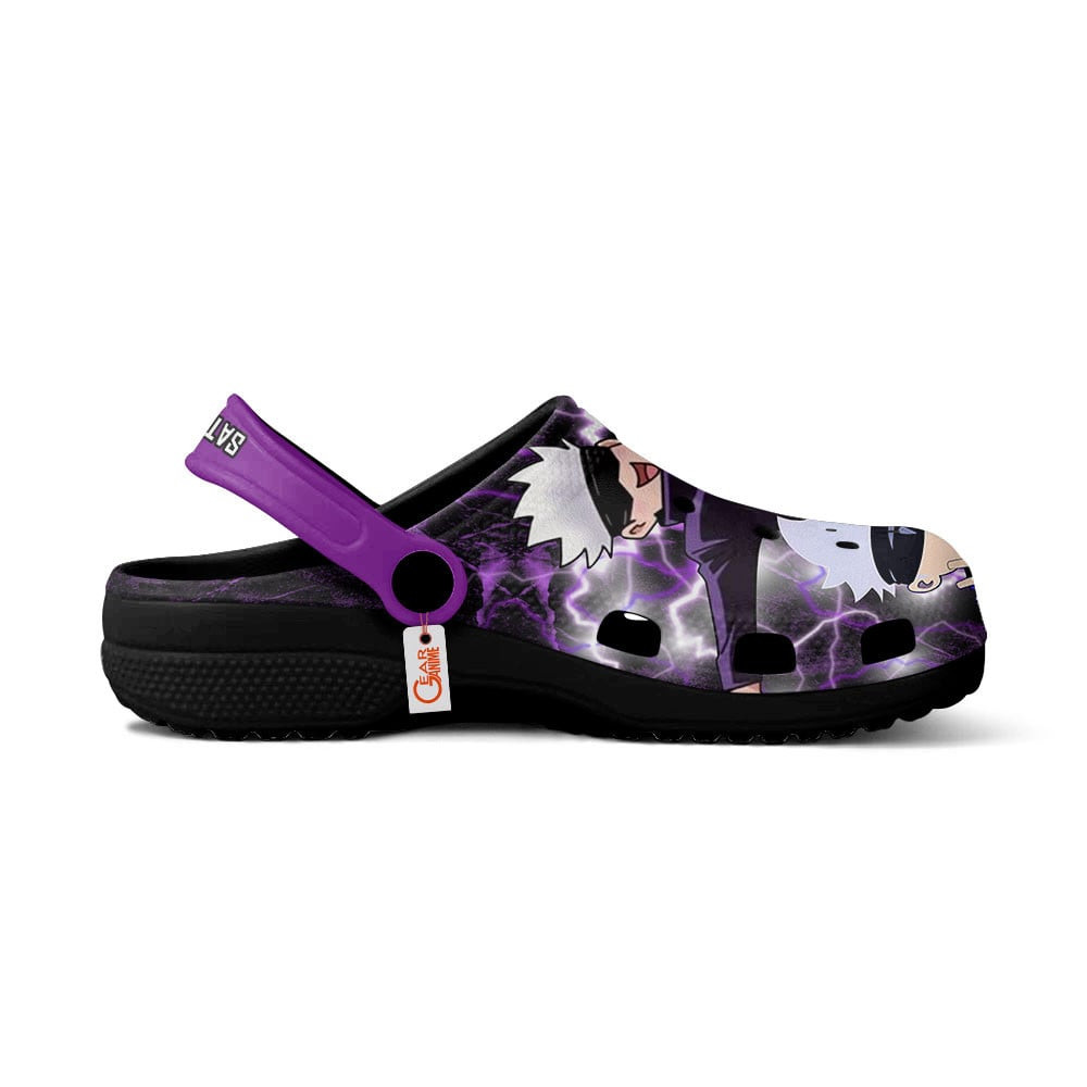 Merchidea Satoru Gojo Jujutsu Kaisen Anime Crocs Crocband Clogs Shoes Comfortable For Men Women and Kids