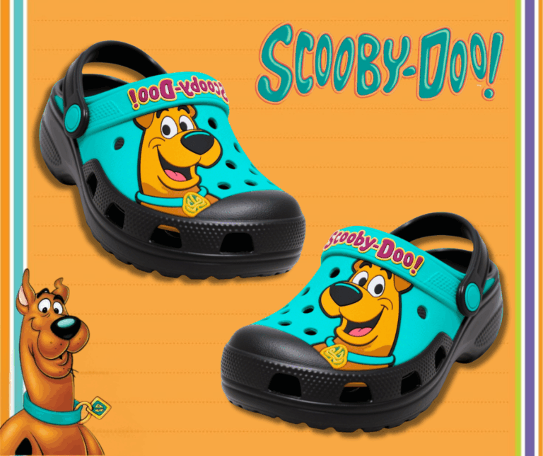 Merchidea Scooby-Doo Cartoon Crocs Crocband Clogs Shoes Comfortable For Men Women and Kids