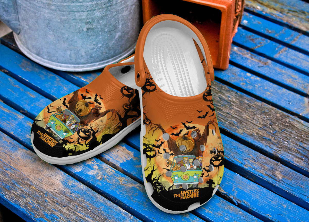 Merchidea Scooby Doo Cartoon Crocs Crocband Clogs Shoes Comfortable For Men Women and Kids