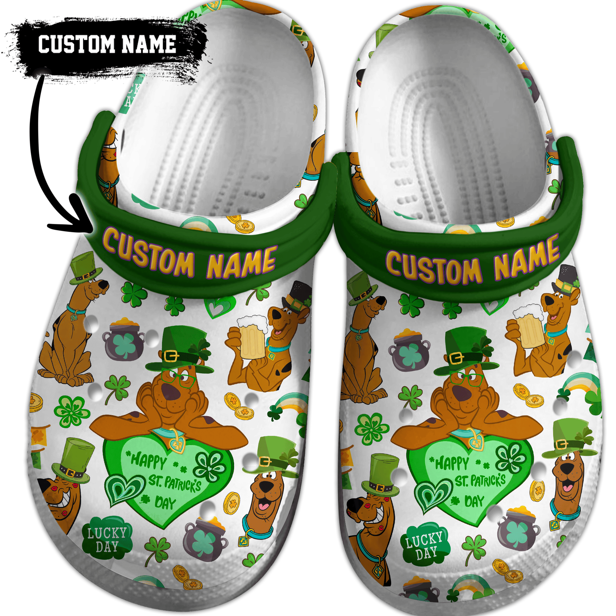 Merchidea Scooby Doo Cartoon Crocs Crocband Clogs Shoes Comfortable For Men Women and Kids