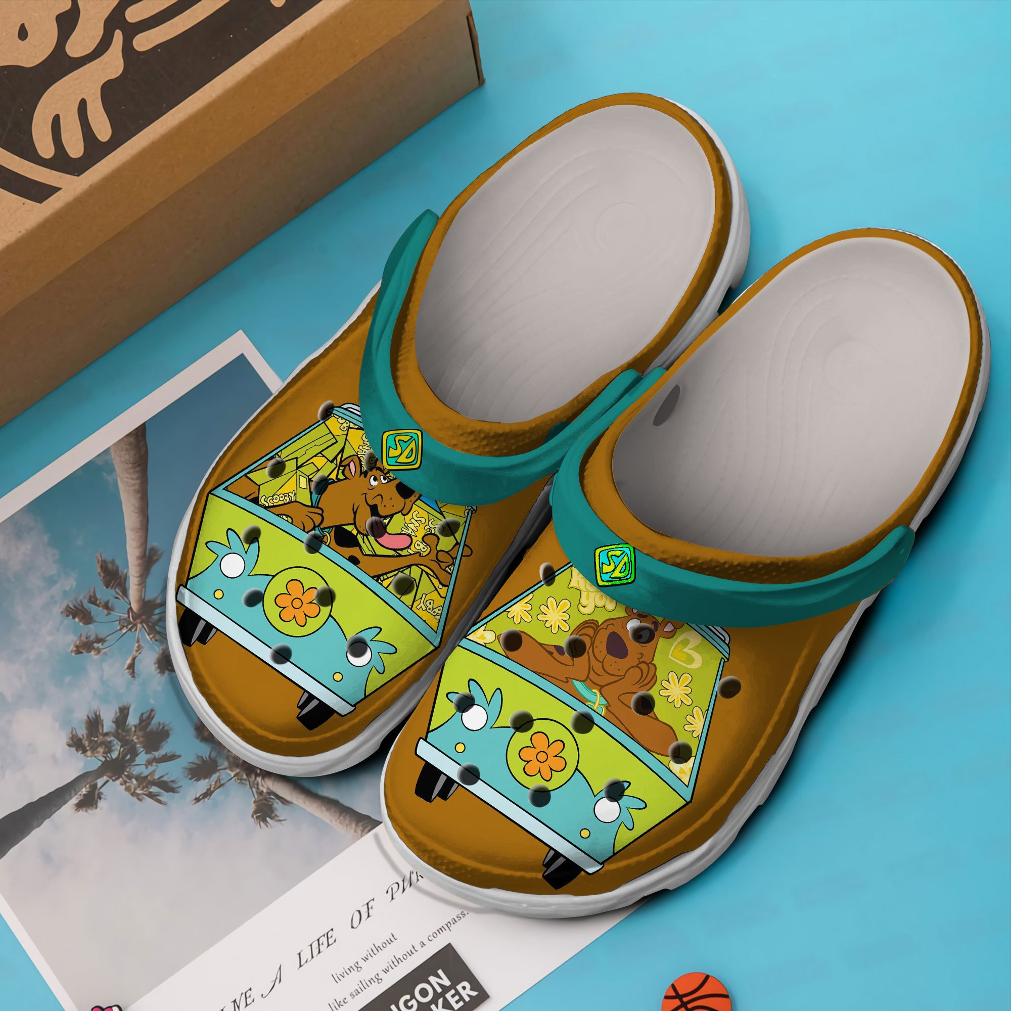 Merchidea Scooby Doo Cartoon Crocs Crocband Clogs Shoes Comfortable For Men Women and Kids